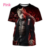 OSS - BJJ Style Brazilian Jiu-jitsu Tough Guy Animal T-shirt Jiu-jitsu Enthusiast Streetwear Top