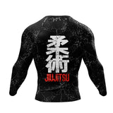 New Jiu Jitsu Rashguard MMA T-shirt +Pants For Men 4PCS/Set Brazilian Grappling Bjj