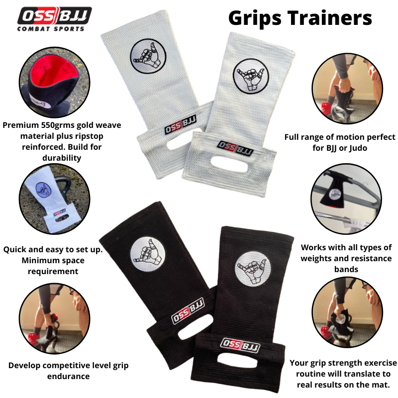 OSS Combat Sports Jiu Jitsu & Judo Grip Trainer BJJ Exercise Jiu J
