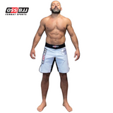 OSS/BJJ Combat Sports - NoGi Brazillian Jiu Jitsu Shorts - Ripstop Material - Grading Options