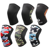 OSS Kneepads - 1 Pair 7mm Neoprene Sports Kneepads Compression Weightlifting Pressured Crossfit Training Knee Pads Support Women or Men