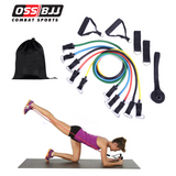 OSS - Exercise Resistance Bands and Workout Fitness Set - Home Workout Bands 11 Pieces
