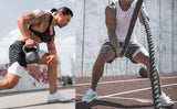 OSS - Mens Gym Training 2 in 1 Sports Shorts Outdoor Workout Running with Pockets