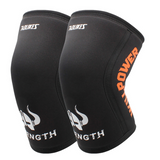 OSS Kneepads - 1 Pair 7mm Neoprene Sports Kneepads Compression Weightlifting Pressured Crossfit Training Knee Pads Support Women or Men