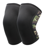OSS Kneepads - 1 Pair 7mm Neoprene Sports Kneepads Compression Weightlifting Pressured Crossfit Training Knee Pads Support Women or Men