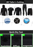 OSS - Fitness Gym Suit Men's 5 Piece Gym Running Training Workout Set Hooded Jacket Sport Tracksuit