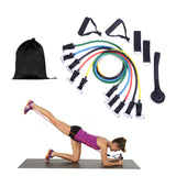 OSS - Exercise Resistance Bands and Workout Fitness Set - Home Workout Bands 11 Pieces