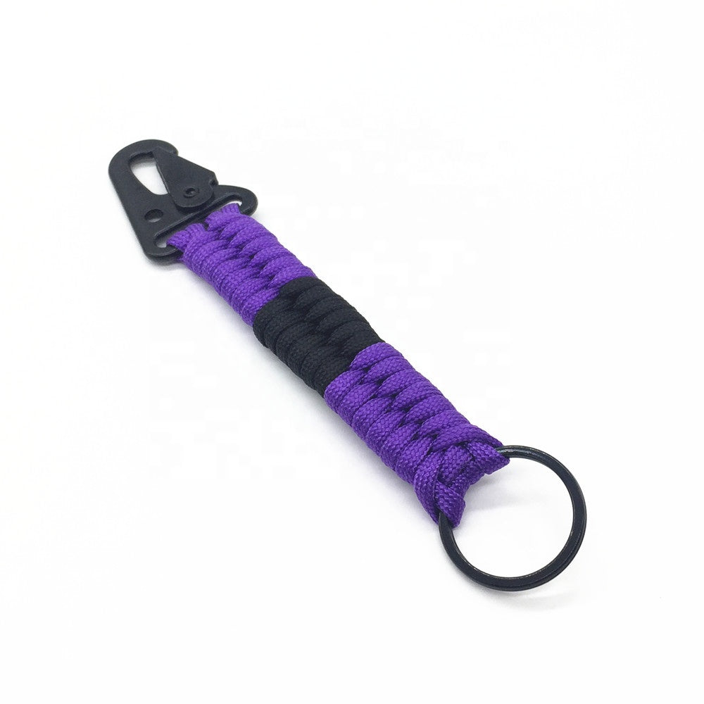 Paracord Rank Bracelet Color: Purple