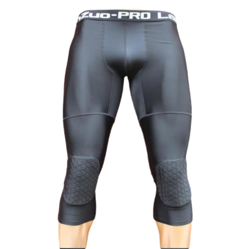 OSS Men s 3 4 Compression Tight Pants Kneepads Quick Drying