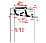 OSS - Chin Up Bar Gym Sports Door Heavy Duty Pull Up Trainer Home Gym