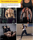 OSS - Men's Waist Trainer Vest - Neoprene Slimming Corset Body Shaper Sweat Suits for Weight Loss