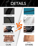 OSS - Men's Waist Trainer Vest - Neoprene Slimming Corset Body Shaper Sweat Suits for Weight Loss