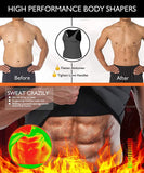 OSS - Men's Waist Trainer Vest - Neoprene Slimming Corset Body Shaper Sweat Suits for Weight Loss