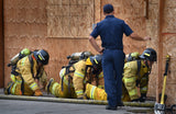 OSS - Men's 3/4 Compression Tight Pants Kneepads, Quick-Drying. Best Firefighter Knee Pads