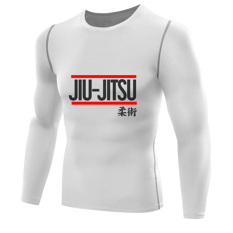 New Jiu Jitsu Rashguard MMA T-shirt +Pants For Men 4PCS/Set Brazilian – OSS  Combat Sports