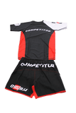 Oss Pro Combat EVO.2 Serie Compression Rash Guard Top plus Pants Bundle