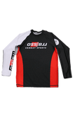 OSS Sports - BJJ & No Gi Competitor Long Sleeve Rash Guard plus Long Leggings