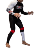 OSS Sports - BJJ & No Gi Competitor Long Sleeve Rash Guard plus Long Leggings