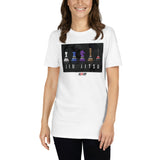 Short-Sleeve Unisex T-Shirt BJJ - JiuJitsu Chess Belt Grading