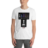 Short-Sleeve Unisex T-Shirt - BJJ - Jiu Jitsu Grading Belt White