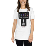 Short-Sleeve Unisex T-Shirt - BJJ - Jiu Jitsu Grading Belt White
