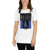 Short-Sleeve Unisex T-Shirt - BJJ - Jiu Jitsu Grading Belt Blue