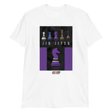 Short-Sleeve Unisex T-Shirt - BJJ - Jiu Jitsu Grading Belt Purple