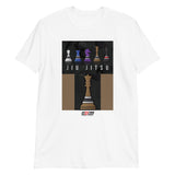 Short-Sleeve Unisex T-Shirt - BJJ - Jiu Jitsu Grading Belt Brown