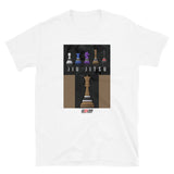 Short-Sleeve Unisex T-Shirt - BJJ - Jiu Jitsu Grading Belt Brown