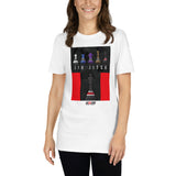 Short-Sleeve Unisex T-Shirt - BJJ - Jiu Jitsu Grading Belt Black