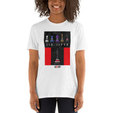 Short-Sleeve Unisex T-Shirt - BJJ - Jiu Jitsu Grading Belt Black
