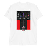 Short-Sleeve Unisex T-Shirt - BJJ - Jiu Jitsu Grading Belt Black
