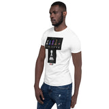 Short-Sleeve Unisex T-Shirt - BJJ - Jiu Jitsu Grading Belt White