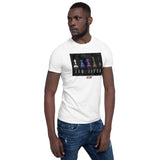 Short-Sleeve Unisex T-Shirt BJJ - JiuJitsu Chess Belt Grading