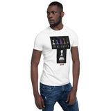 Short-Sleeve Unisex T-Shirt - BJJ - Jiu Jitsu Grading Belt White