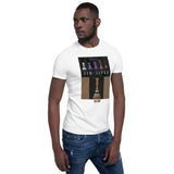 Short-Sleeve Unisex T-Shirt - BJJ - Jiu Jitsu Grading Belt Brown