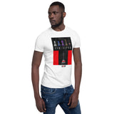 Short-Sleeve Unisex T-Shirt - BJJ - Jiu Jitsu Grading Belt Black
