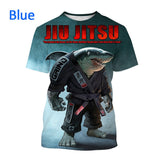 OSS - BJJ Style Brazilian Jiu-jitsu Tough Guy Animal T-shirt Jiu-jitsu Enthusiast Streetwear Top