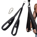 Pulldown Rope Gym Accessories - Tricep Rope attachment Strap, Cable Pulls, Tricep Extension Workouts