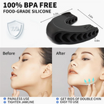 U Shape Jaw Exerciser New Facial Pop N Go Mouth Jawline Face Fitness Muscle Chew Ball Bite Breaker Training Equipment