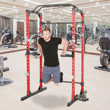 Fitness Metal Dip Bar Attachments Pull Up Grip Handles Barbell Rack Holders Power Cage Attachment Deadlift Squat Rack Multi Grip