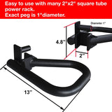 Fitness Metal Dip Bar Attachments Pull Up Grip Handles Barbell Rack Holders Power Cage Attachment Deadlift Squat Rack Multi Grip