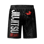 New Jiu Jitsu Rashguard MMA T-shirt +Pants For Men 4PCS/Set Brazilian Grappling Bjj