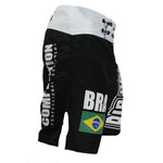 Men’s MMA Fight Shorts, UFC, BJJ, No Gi, Grappling, Jiu Jitsu Shorts, Made in Brazil