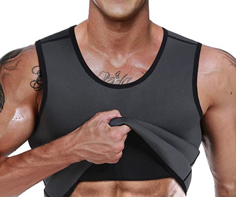 Cheap Men Sweat Waist Trainer Vest Neoprene Sauna Suit Workout