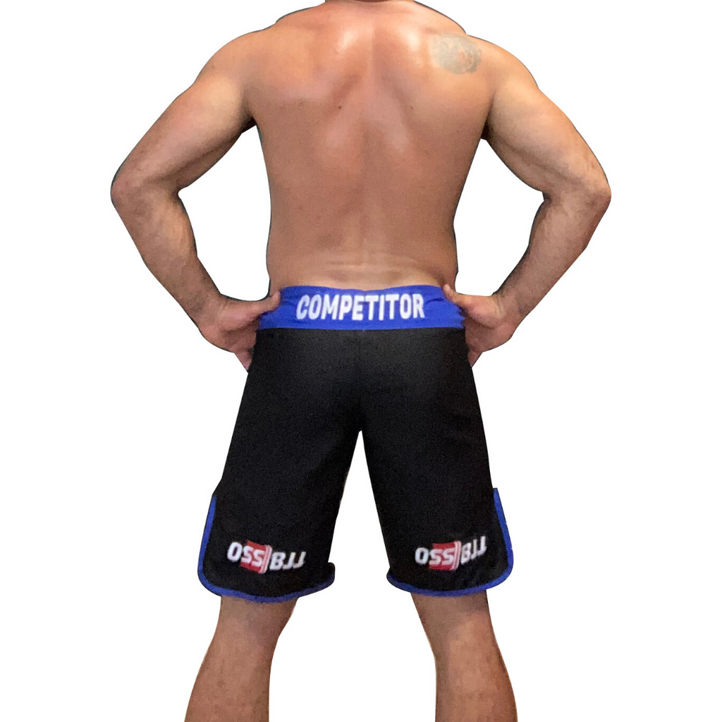 OSS Sports Men's MMA Fight Shorts, Cage Fights, UFC, BJJ, No Gi