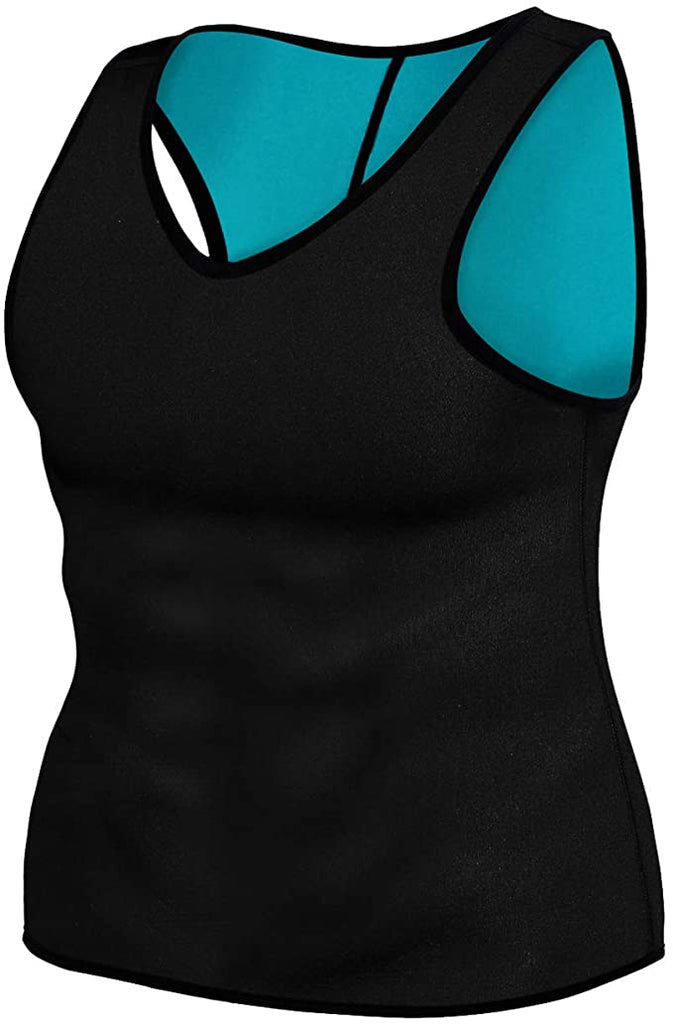 Slim Fit Corset Shapewear Vest Waist Trainer Body Shaper Gym Sports Vests  Wave Hem With Two Pads Black/White/Apricot