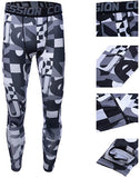 OSS - Compression Pants Tight Running Workout Grappling BJJ MMA Trousers Camouflage