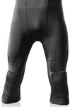 OSS - Men's 3/4 Compression Tight Pants Kneepads, Quick-Drying. Best Firefighter Knee Pads