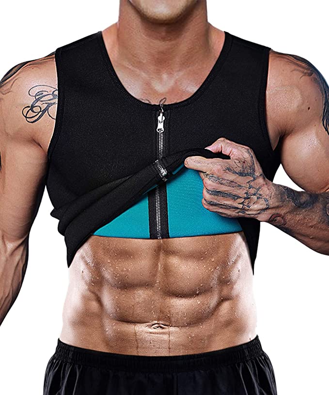 men's comfortable corset vest slim gym